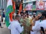 A protest march was organized by the Northeast District Congress Committee at Bhandup, against the former BJP MLA Tarvinder Singh Marwah , who issued a death threat to Congress leader Rahul Gandhi. During this protest, Congress officials and activists expressed their strong condemnation against BJP and its supporters