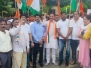 Joined the "Jode Maro Andolan" from Hutatma Chowk to Gateway of India in protest against the collapse of the Chhatrapati Shivaji Maharaj statue in Rajkot, Sindhudurg inaugurated by PM Narendra Modi This is an insult not only to Maharashtra but to all Shiv devotees across India.