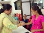 On the occasion of Rakhi Pournima, health workers who worked for the society but did not come to much light, Asha workers honored women by tying Rakhi. They were appreciative of their work and assured them that I will definitely try to solve your problems.