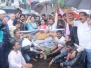 Protests against Ignoring Maharashtra in the Central Budget of the Union Government by North East District. 